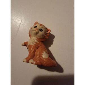 Vintage 1991 Barbie Pet Pals Cat Brown Orange Replacement